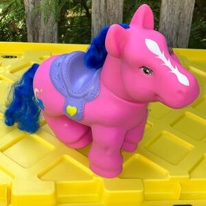 Vintage My Little Pony Pink/ Blue Doll